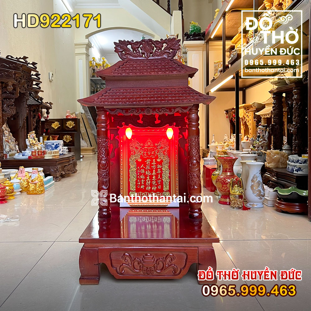 Bàn Thờ Thần Tài Mái Chùa HD922171