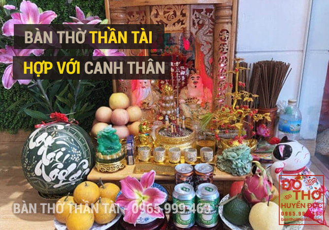 Hướng đặt bàn thờ Thần Tài tuổi Canh Thân 1980