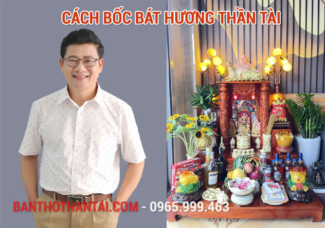 Cách bốc bát hương Thần Tài