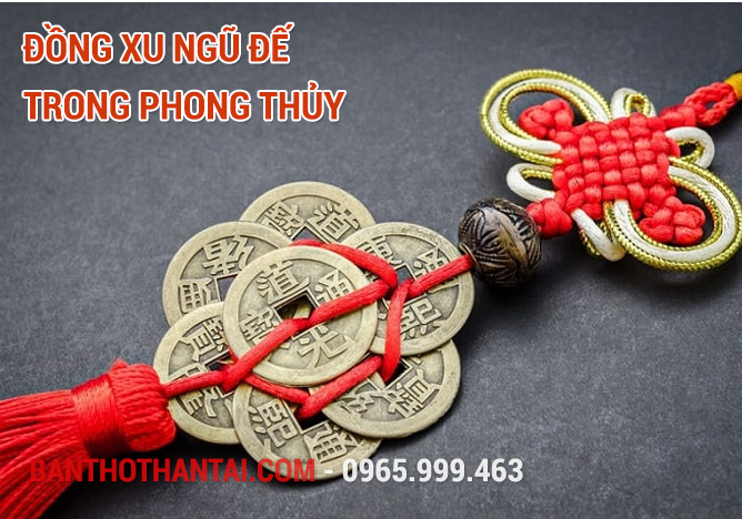 Đồng Xu Ngũ Đế trong phong thủy