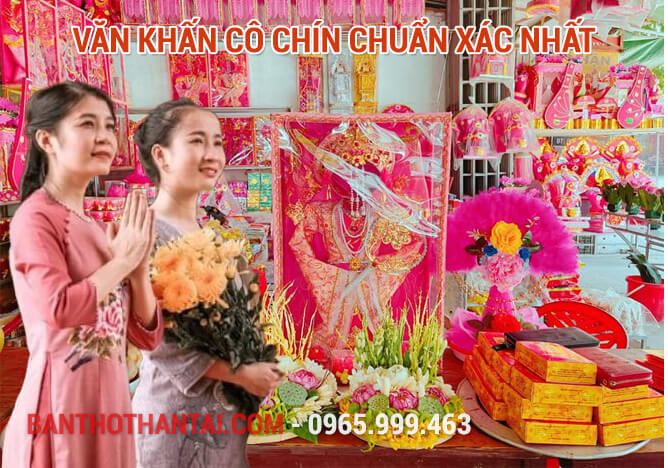 Văn khấn Cô Chín chuẩn xác nhất